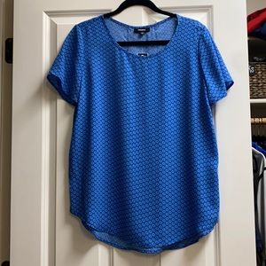 Blue women’s blouse size L